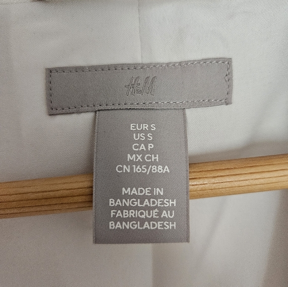 NWT H&M Linen Blazer-S - Picture 7 of 8